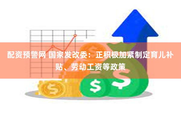 配资预警网 国家发改委：正积极加紧制定育儿补贴、劳动工资等政策